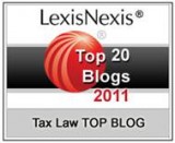  LexisNexis Tax Law Community 2011 Top 50 Blogs 